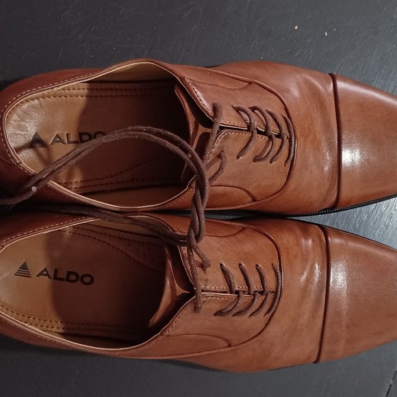 ALDO Sagona Leather Derby Shoes main image 4